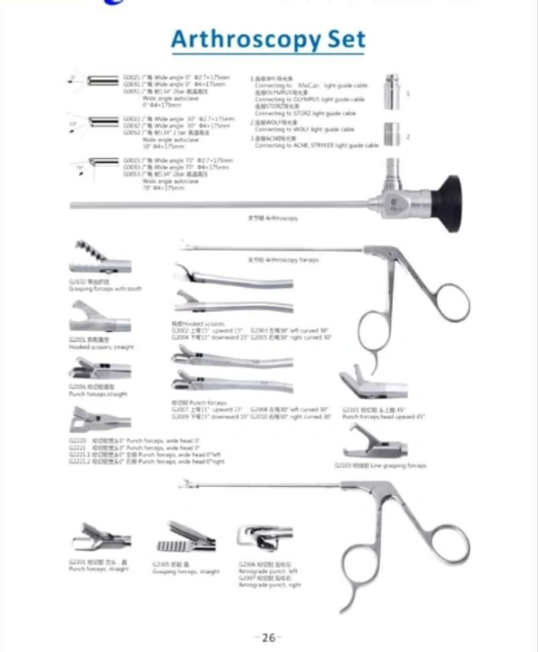 Arthroscopy Set